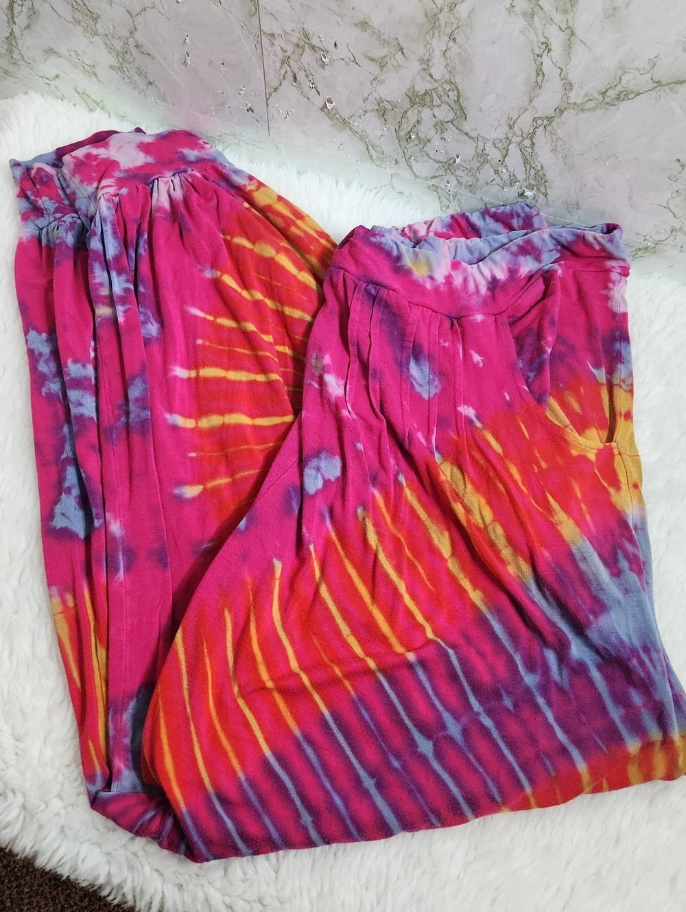 Tie-Dye HAREM PANTS